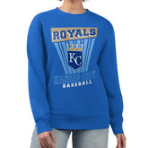 Kansas City Royals Starter Women's Poster Print Pullover Sweatshirt - MLB