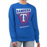 Texas Rangers Starter Women's Poster Print Pullover Sweatshirt - MLB