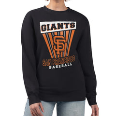 San Francisco Giants Starter Women's Poster Print Pullover Sweatshirt - MLB