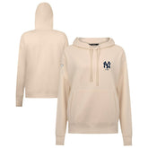 New York Yankees Levelwear Women's Cooperstown Collection Adorn Core Logo Pullover Hoodie - MLB