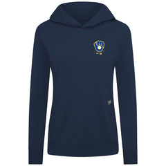 Milwaukee Brewers Levelwear Women's Cooperstown Collection Relay Core Logo Pullover Hoodie - MLB