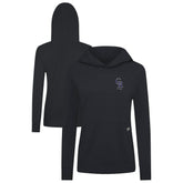 Colorado Rockies Levelwear Women's Cooperstown Collection Relay Core Logo Pullover Hoodie - MLB