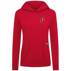 Philadelphia Phillies Levelwear Women's Cooperstown Collection Relay Core Logo Pullover Hoodie - MLB