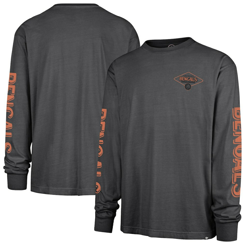 Cincinnati Bengals '47 Cairn Ravine Foundation Long Sleeve T-Shirt Black | 47 brand