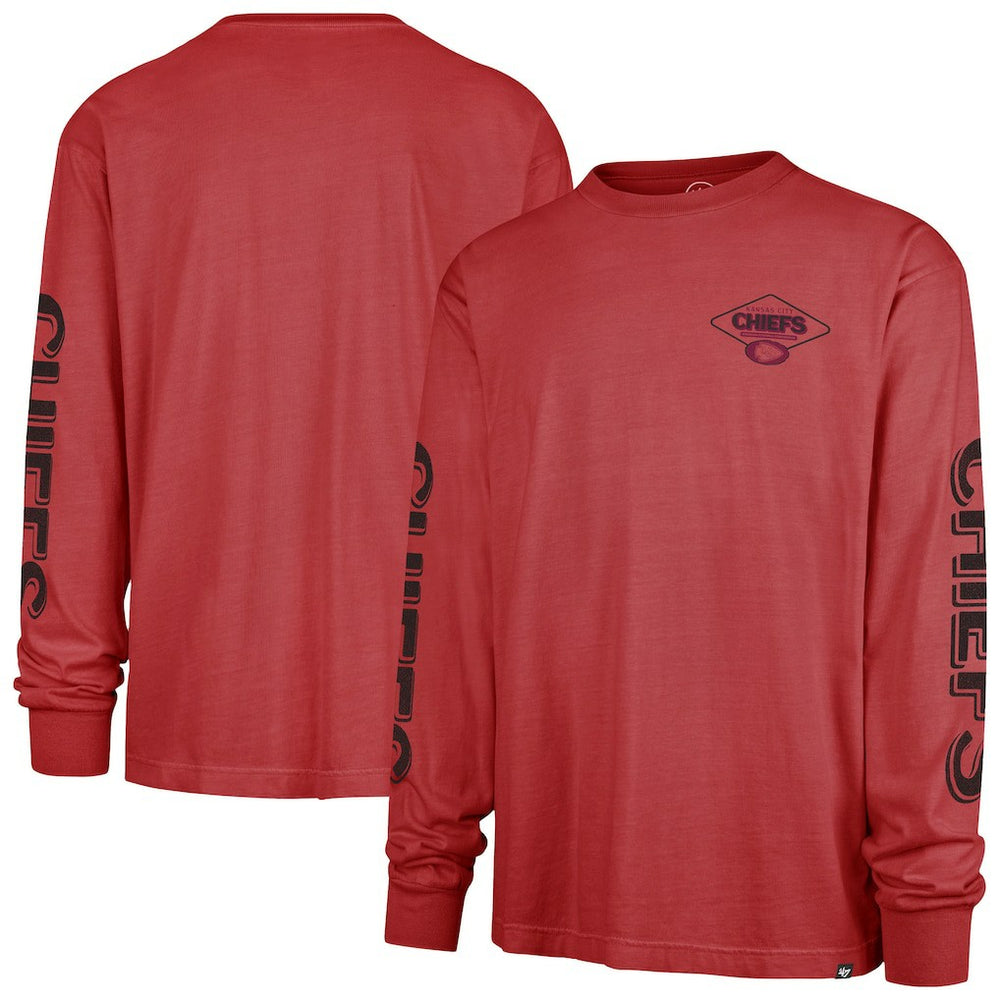 Kansas City Chiefs '47 Cairn Ravine Foundation Long Sleeve T-Shirt Red | 47 brand
