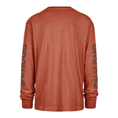 Cleveland Browns '47 Cairn Ravine Foundation Throwback Long Sleeve T-Shirt Orange | 47 brand
