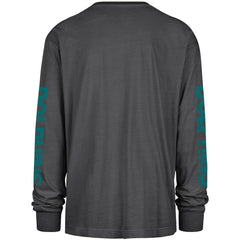 Miami Dolphins '47 Cairn Ravine Foundation Throwback Long Sleeve T-Shirt Black | 47 brand