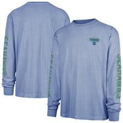 Seattle Seahawks '47 Cairn Ravine Foundation Throwback Long Sleeve T-Shirt Blue | 47 brand