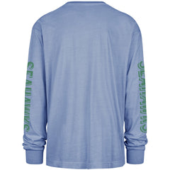 Seattle Seahawks '47 Cairn Ravine Foundation Throwback Long Sleeve T-Shirt Blue | 47 brand