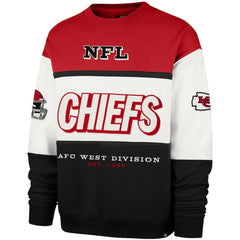 Kansas City Chiefs '47 Breeze Maximalist Sweatshirt Red/Black | 47 brand