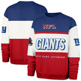 New York Giants '47 Breeze Maximalist Sweatshirt Royal/Red | 47 brand