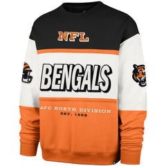 Cincinnati Bengals '47 Breeze Maximalist Sweatshirt Black/Orange | 47 brand