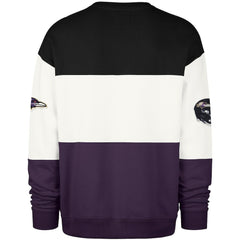 Baltimore Ravens '47 Breeze Maximalist Sweatshirt Black/Purple | 47 brand