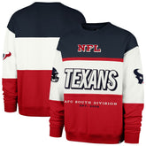 Houston Texans '47 Breeze Maximalist Sweatshirt Navy/Red | 47 brand