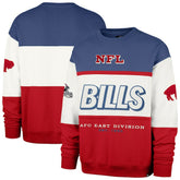 Buffalo Bills '47 Throwback Breeze Maximalist Sweatshirt Royal/Red | 47 brand