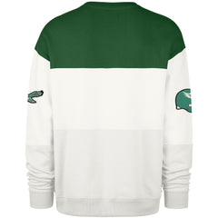 Philadelphia Eagles '47 Throwback Breeze Maximalist Sweatshirt Kelly Green/Cream | 47 brand