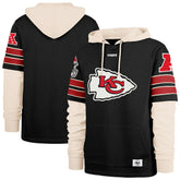 Kansas City Chiefs '47 Split Zone Cornerback Duo Hoodie Black | 47 brand