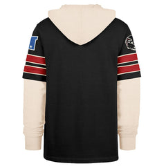 Atlanta Falcons '47 Split Zone Cornerback Duo Hoodie Black | 47 brand