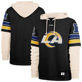 Los Angeles Rams '47 Split Zone Cornerback Duo Hoodie Black | 47 brand