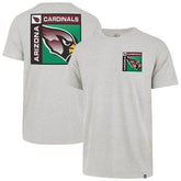 Arizona Cardinals '47 Chrome Plate Franklin T-Shirt Gray | 47 brand