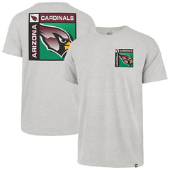 Arizona Cardinals '47 Chrome Plate Franklin T-Shirt Gray | 47 brand