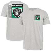 Las Vegas Raiders '47 Chrome Plate Franklin T-Shirt Gray | 47 brand