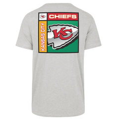 Kansas City Chiefs '47 Chrome Plate Franklin T-Shirt Gray | 47 brand