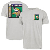 Minnesota Vikings '47 Chrome Plate Franklin T-Shirt Gray | 47 brand
