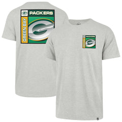 Green Bay Packers '47 Chrome Plate Franklin T-Shirt Gray | 47 brand