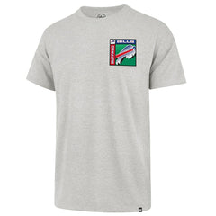 Buffalo Bills '47 Chrome Plate Franklin T-Shirt Gray | 47 brand