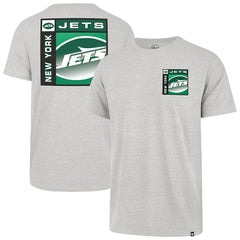 New York Jets '47 Chrome Plate Franklin T-Shirt Gray | 47 brand