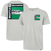 Seattle Seahawks '47 Chrome Plate Franklin T-Shirt Gray | 47 brand