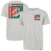 Cleveland Browns '47 Chrome Plate Franklin T-Shirt Gray | 47 brand