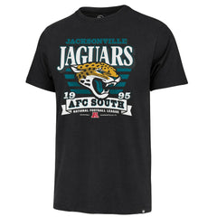Jacksonville Jaguars '47 Stripe Splash Franklin T-Shirt Black | 47 brand