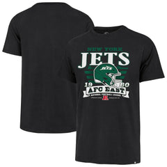 New York Jets '47 Stripe Splash Franklin T-Shirt Black | 47 brand