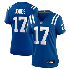 Daniel Jones Indianapolis Colts Women's Team Game Jersey Royal | Nike for Sale