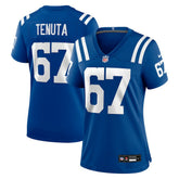 Luke Tenuta Indianapolis Colts Women's Team Game Jersey Royal | Nike for Sale