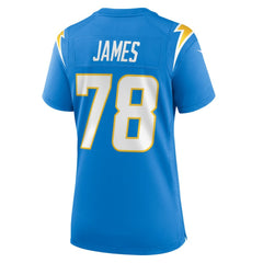 Andre James Los Angeles Chargers Women's Team Game Jersey Powder Blue | Nike for Sale