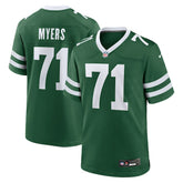 Josh Myers New York Jets Team Game Jersey Legacy Green | Nike for Sale