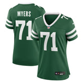Josh Myers New York Jets Women's Game Jersey Legacy Green | Nike for Sale