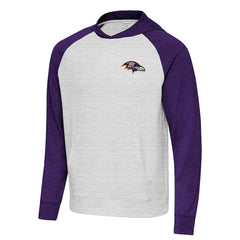 Baltimore Ravens Antigua Urgent Pullover Hoodie Purple/Gray | NFL