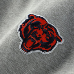 Chicago Bears Antigua Urgent Pullover Hoodie Heather Gray/Navy | NFL