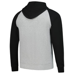 Detroit Lions Antigua Urgent Pullover Hoodie Heather Gray/Black | NFL