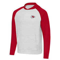 Kansas City Chiefs Antigua Urgent Pullover Hoodie Red/Gray | NFL
