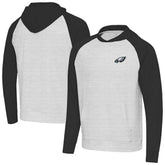 Philadelphia Eagles Antigua Urgent Pullover Hoodie Black/Heather Gray | NFL