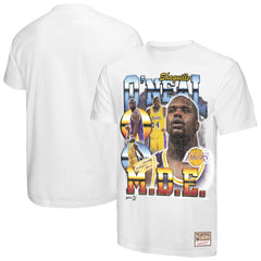 Shaquille O'Neal Los Angeles Lakers Commemorative Collage T-Shirt White - NBA
