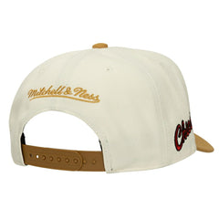 Chicago Bulls Ochre Dusted Double Two-Toned Pro Crown Adjustable Hat Cream - NBA