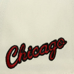 Chicago Bulls Ochre Dusted Double Two-Toned Pro Crown Adjustable Hat Cream - NBA
