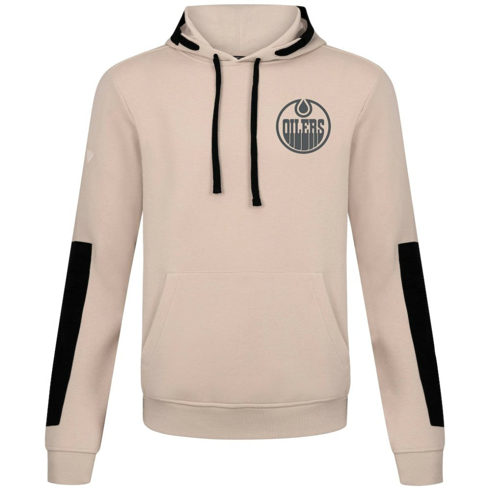 Edmonton Oilers Levelwear Bombay Response Pullover Hoodie - Khaki - NHL