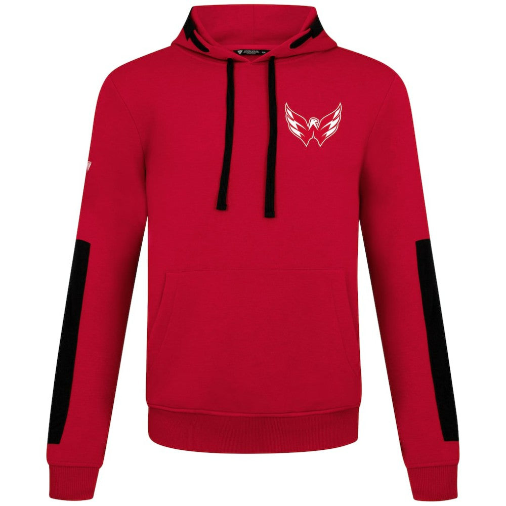 Washington Capitals Levelwear Bombay Response Pullover Hoodie - Red - NHL